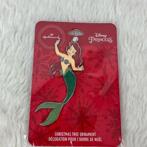 Hallmark Disney, Princess Ariel metal Christmas tree ornament